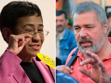 El Premio Nobel de la Paz 2021 es para los periodistas Maria Ressa y Dmitry Muratov El Premio Nobel de la Paz 2021 es para los periodistas Maria Ressa y Dmitry Muratov