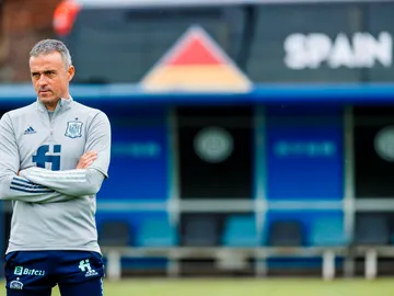 Luis Enrique, sobre si ha tapado la boca a los críticos: "Solo queremos ganar, el resto es show" Luis Enrique, sobre si ha tapado la boca a los críticos: "Solo queremos ganar, el resto es show"