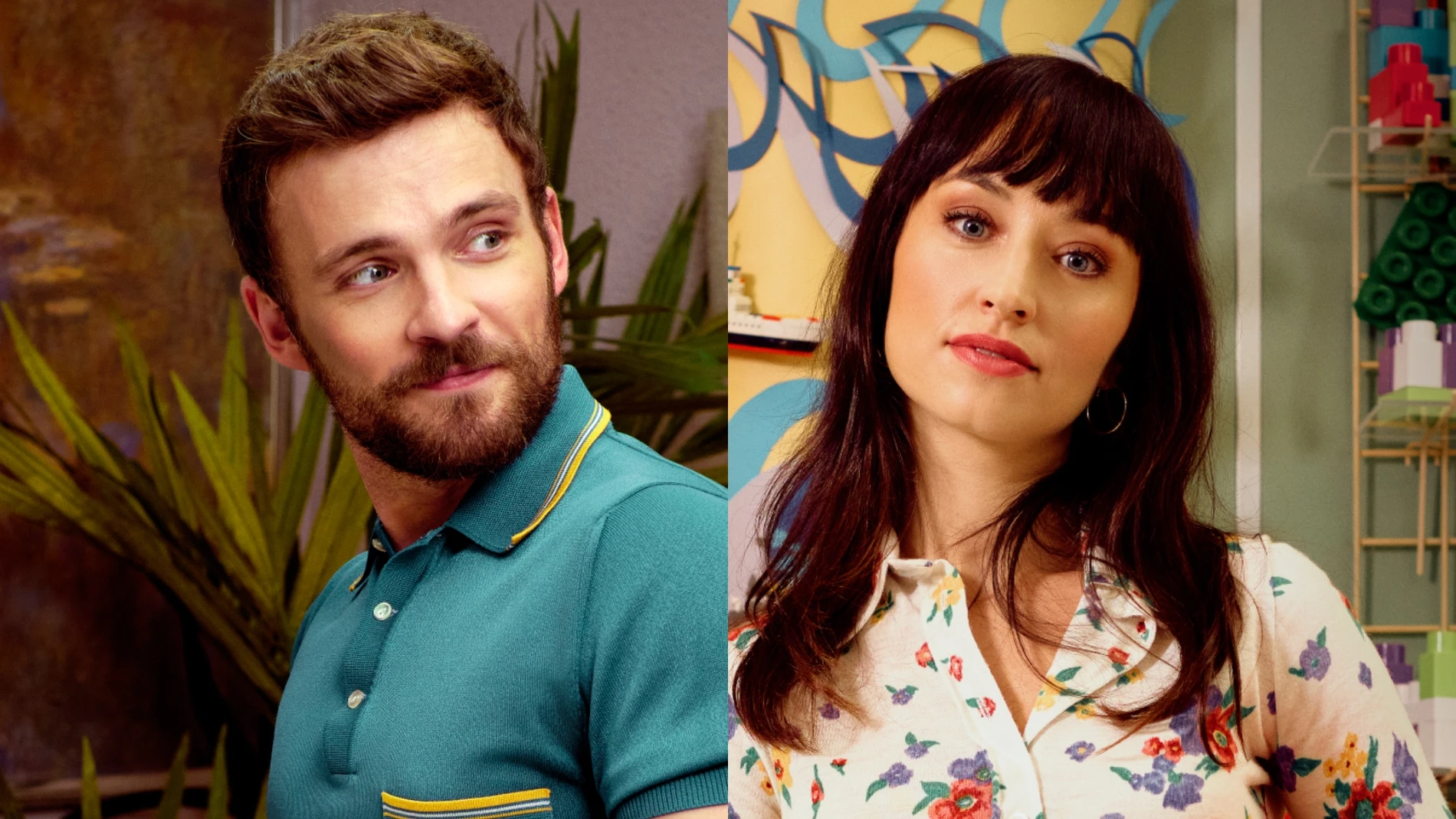 Adam Jezierski y Andrea Trepat, Medina y Paloma en 'Amar es para siempre'