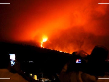 VÍDEO: Erupción del volcán de la isla de la Palma y el avance de las coladas de lava, streaming en directo