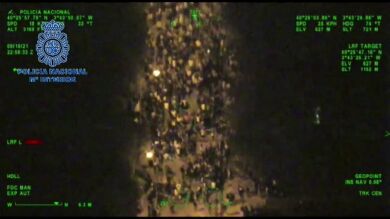 Dos agresiones sexuales, 10 comas etílicos y 60 detenidos en un macrobotellón en el parque del Oeste de Madrid