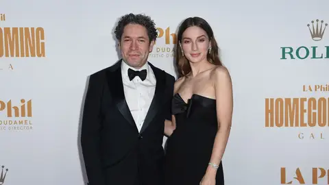 maría valverde y Gustavo dudamel maría valverde y Gustavo dudamel