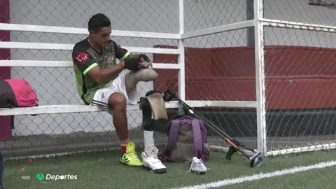 Hugo perdió una pierna por un accidente y ahora ha sido convocado por la selección mexicana de amputados Hugo perdió una pierna por un accidente y ahora ha sido convocado por la selección mexicana de amputados