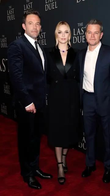 Ben Affleck y Matt Damon en el estreno de 'El último duelo' Ben Affleck y Matt Damon en el estreno de 'El último duelo'