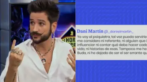 Famosos como Camilo, Angy o Dani Martín cuenta sus experiencias para visibilizar la salud mental Famosos como Camilo, Angy o Dani Martín cuenta sus experiencias para visibilizar la salud mental