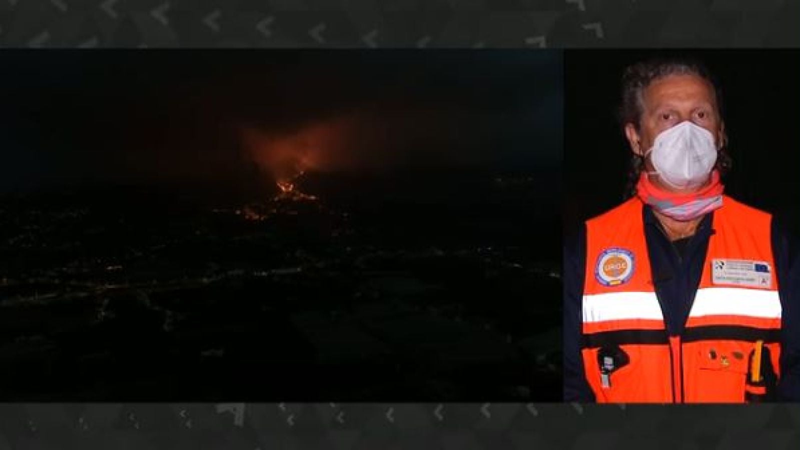Raúl Pérez, geólogo en La Palma: 