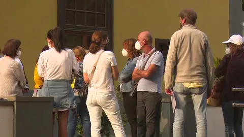 Afectados por el volcán de La Palma Afectados por el volcán de La Palma