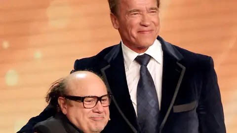 Arnold Schwarzenegger y Danny DeVito Arnold Schwarzenegger y Danny DeVito
