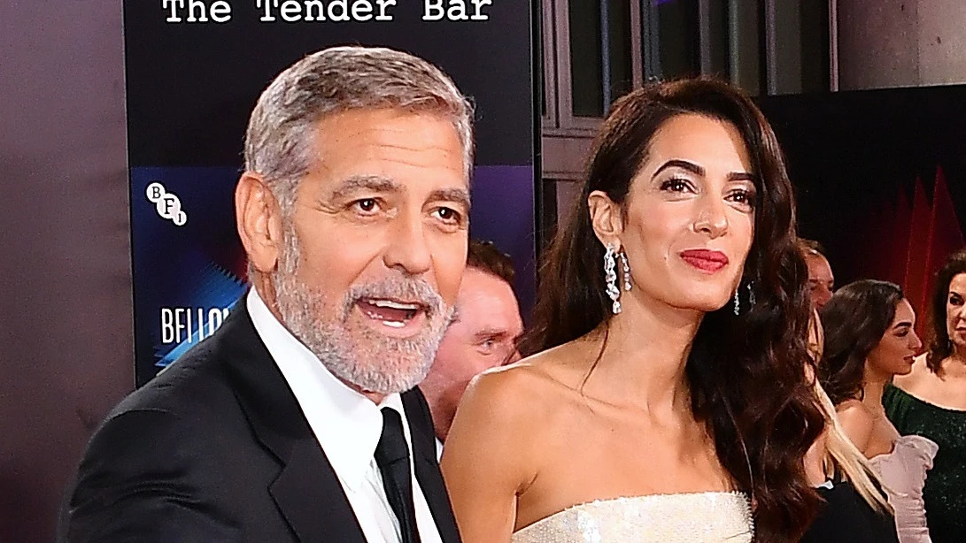 George Clooney y Amal Clooney en el Festival de Cine de Londres George Clooney y Amal Clooney en el Festival de Cine de Londres