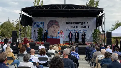 El homenaje a Sergi Mingote en Parets del Vallès El homenaje a Sergi Mingote en Parets del Vallès