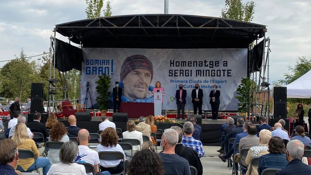 El homenaje a Sergi Mingote en Parets del Vallès El homenaje a Sergi Mingote en Parets del Vallès