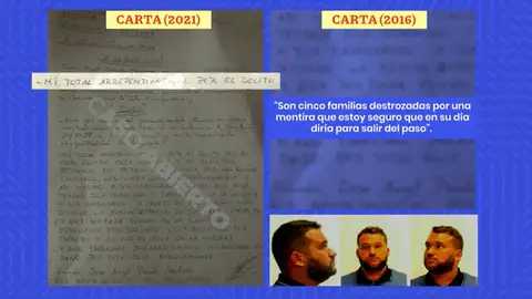 La víctima de La Manada considera el perdón de ‘El prenda’ "ficticio y totalmente interesado" La víctima de La Manada considera el perdón de ‘El prenda’ "ficticio y totalmente interesado"