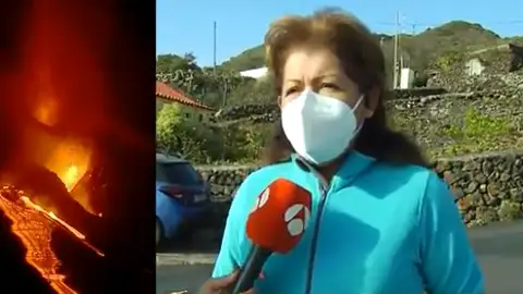Una vecina de La Palma, tras los nuevos 20 terremotos: "Tiemblan las ventanas y te quedas con el cuerpo muy nervioso" Una vecina de La Palma, tras los nuevos 20 terremotos: "Tiemblan las ventanas y te quedas con el cuerpo muy nervioso"