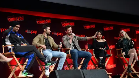 'The Boys': Chace Crawford, Anthony Starr, Jack Quaid, Karen Fukuhara y Erin moriarty en la Comic-Con de Nueva York 'The Boys': Chace Crawford, Anthony Starr, Jack Quaid, Karen Fukuhara y Erin moriarty en la Comic-Con de Nueva York