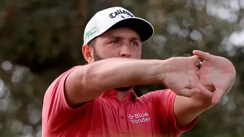 Jon Rahm, durante la última jornada del Abierto de España de Golf Jon Rahm, durante la última jornada del Abierto de España de Golf