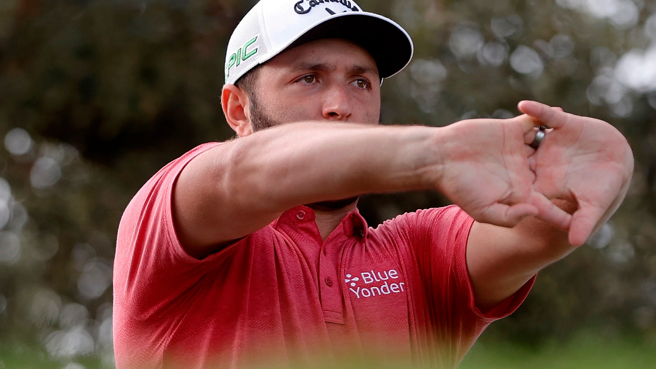 Jon Rahm, durante la última jornada del Abierto de España de Golf Jon Rahm, durante la última jornada del Abierto de España de Golf