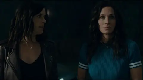 Neve Campbell y Courteney Cox en 'Scream 5' Neve Campbell y Courteney Cox en 'Scream 5'