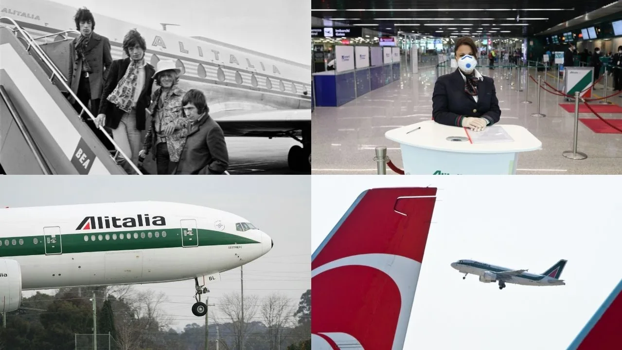 El último vuelo de Alitalia El último vuelo de Alitalia