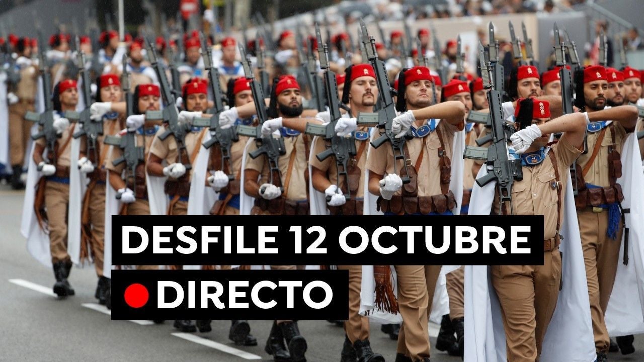 Desfile del 12 de octubre en directo Última hora del Día de la Hispanidad