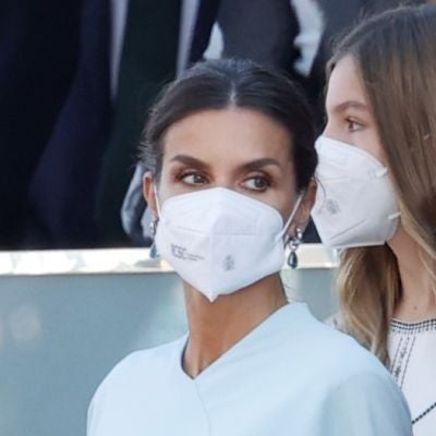 La reina Letizia en el Día de la Hispanidad de 2021