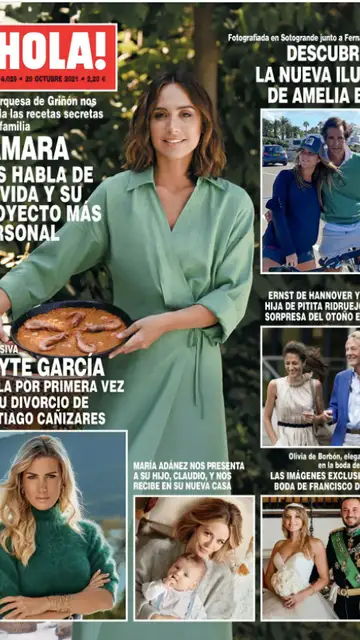 Ernesto de Hannover portada de la revista ¡Hola! junto a su nueva pareja Ernesto de Hannover portada de la revista ¡Hola! junto a su nueva pareja