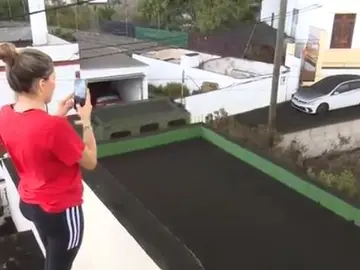 Vecinos de de La Palma viven en un hotel en Fuencaliente Vecinos de de La Palma viven en un hotel en Fuencaliente