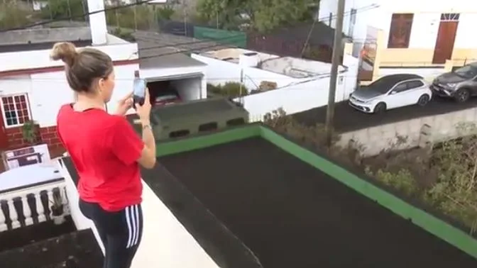 Vecinos de de La Palma viven en un hotel en Fuencaliente Vecinos de de La Palma viven en un hotel en Fuencaliente