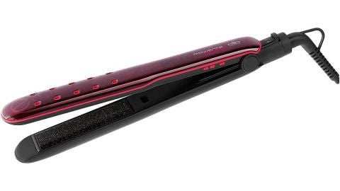 Plancha de Pelo Rowenta Express Liss Elite SF4012F0 con recubrimiento de Keratina y Turmalina
