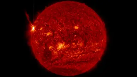 Un tormenta solar podría afectar a las comunicaciones de la Tierra Un tormenta solar podría afectar a las comunicaciones de la Tierra