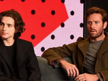 Timothée Chalamet y Armie Hammer Timothée Chalamet y Armie Hammer