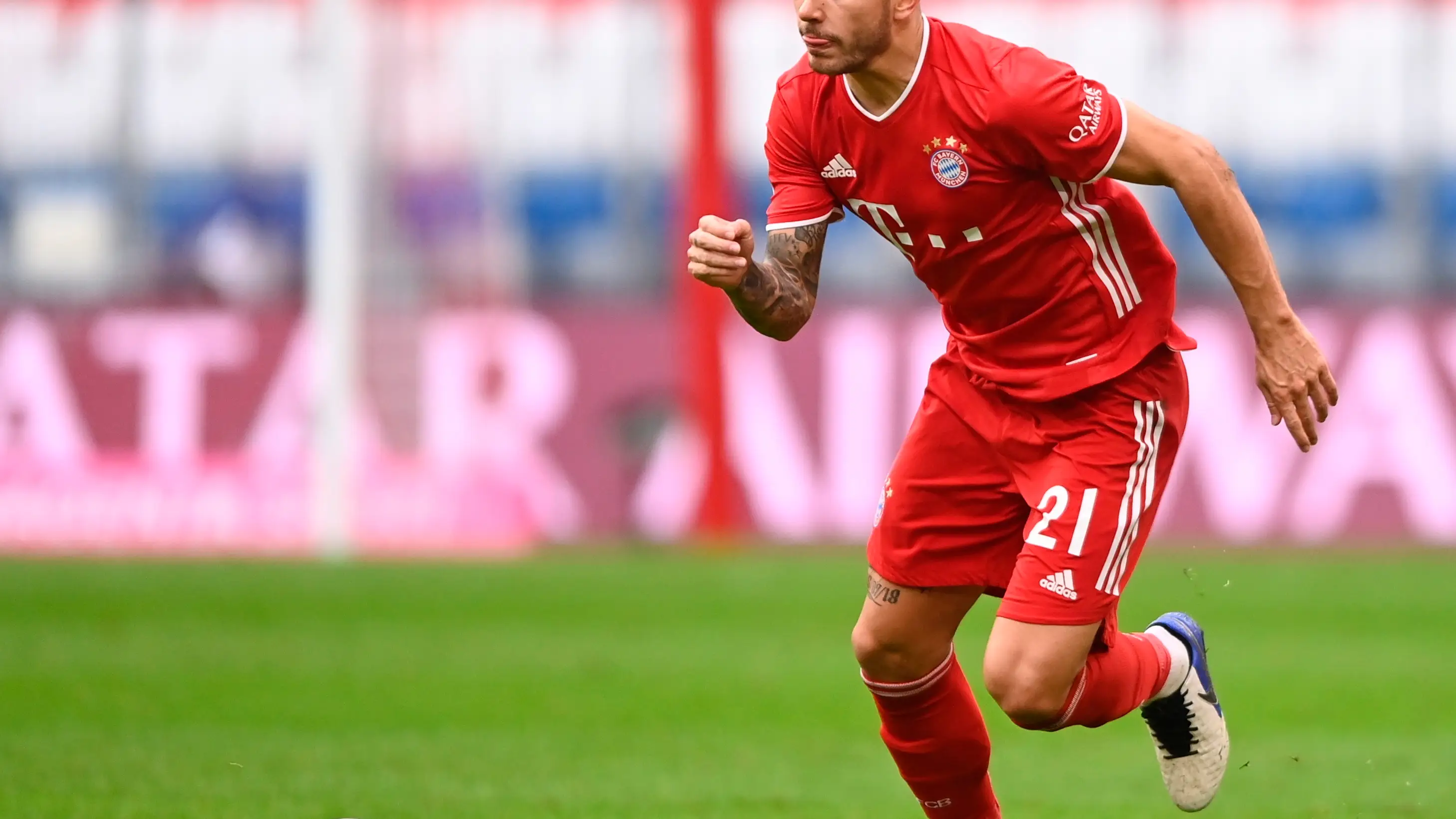 Lucas Hernández, en un partido con el Bayern de Múnich Lucas Hernández, en un partido con el Bayern de Múnich
