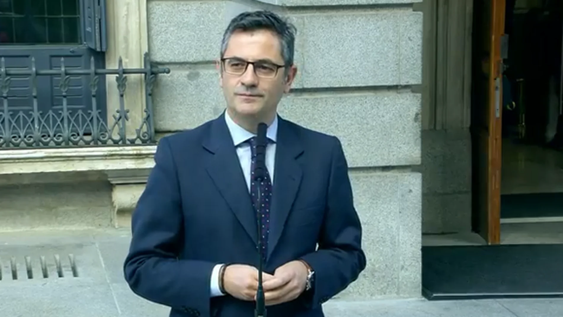 Félix Bolaños llama al PP para reunirse "hoy mismo" y renovar "todos" los órganos constitucionales