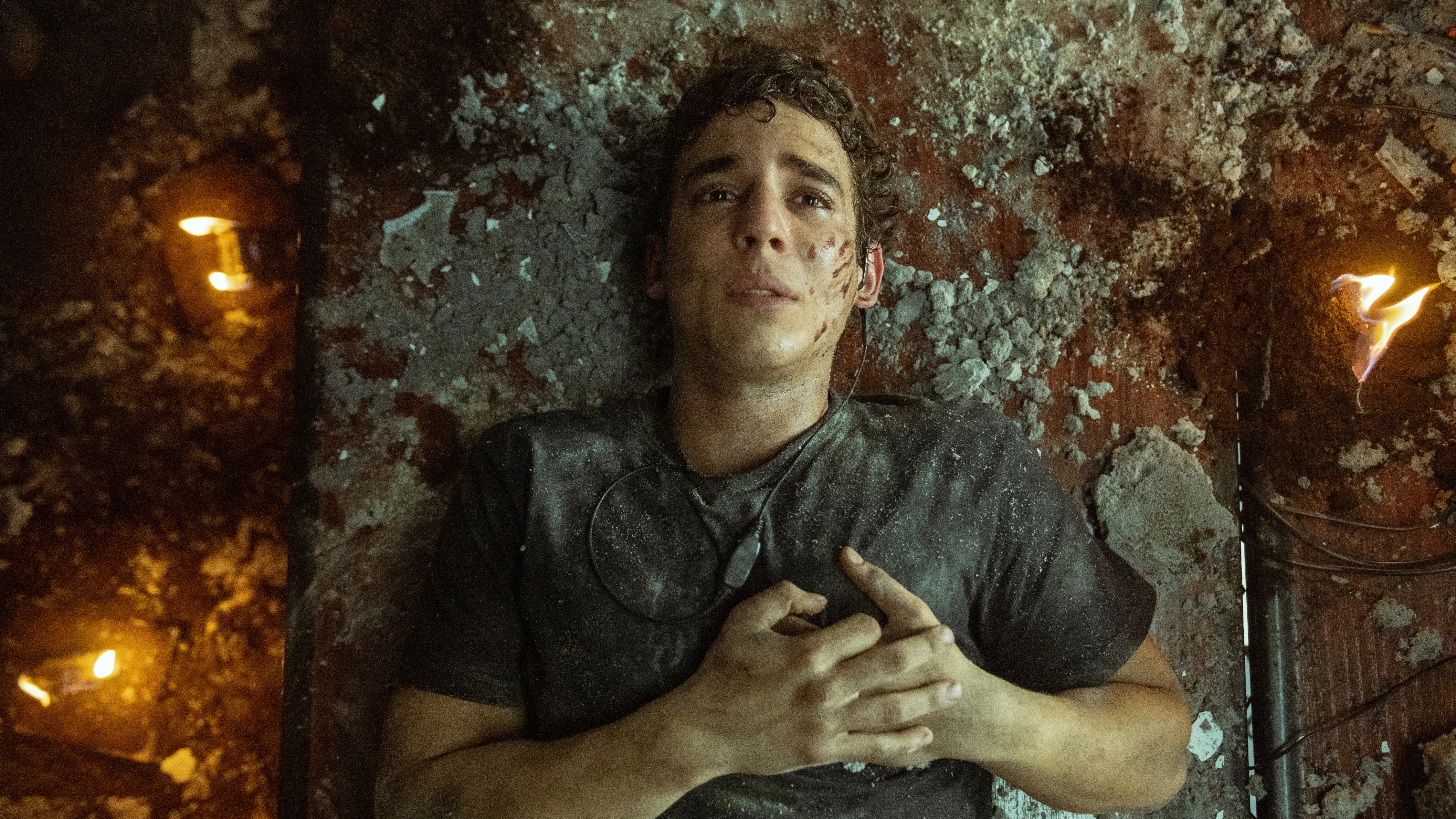 Miguel Herr&aacute;n como R&iacute;o en el final de 'La casa de papel'