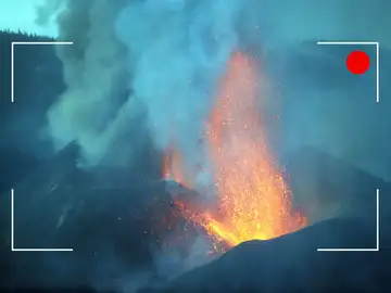 El avance de la lava, en directo El avance de la lava, en directo