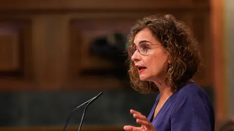 La ministra de Hacienda, María Jesús Montero La ministra de Hacienda, María Jesús Montero