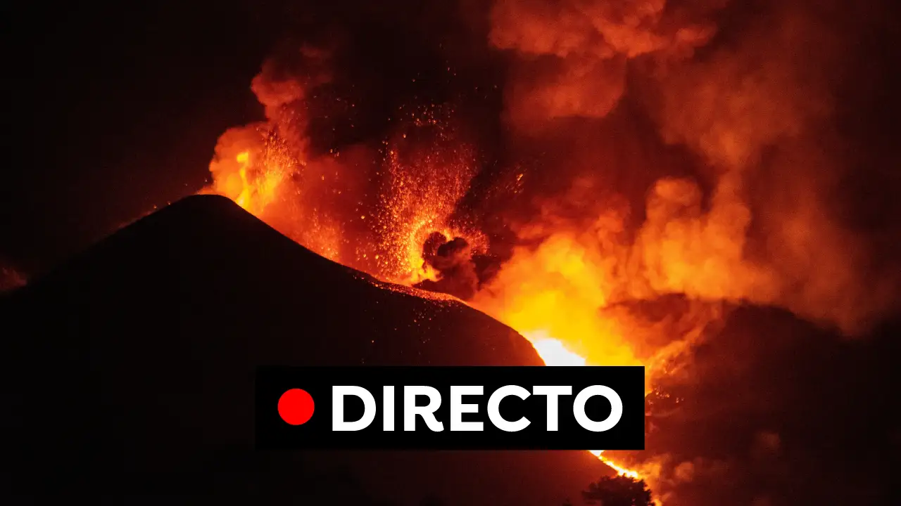 Última hora erupción volcánica de La Palma de 2021, hoy en directo Última hora erupción volcánica de La Palma de 2021, hoy en directo
