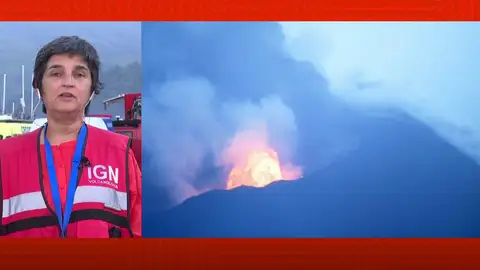 Volcán de Cumbre Vieja. Volcán de Cumbre Vieja.