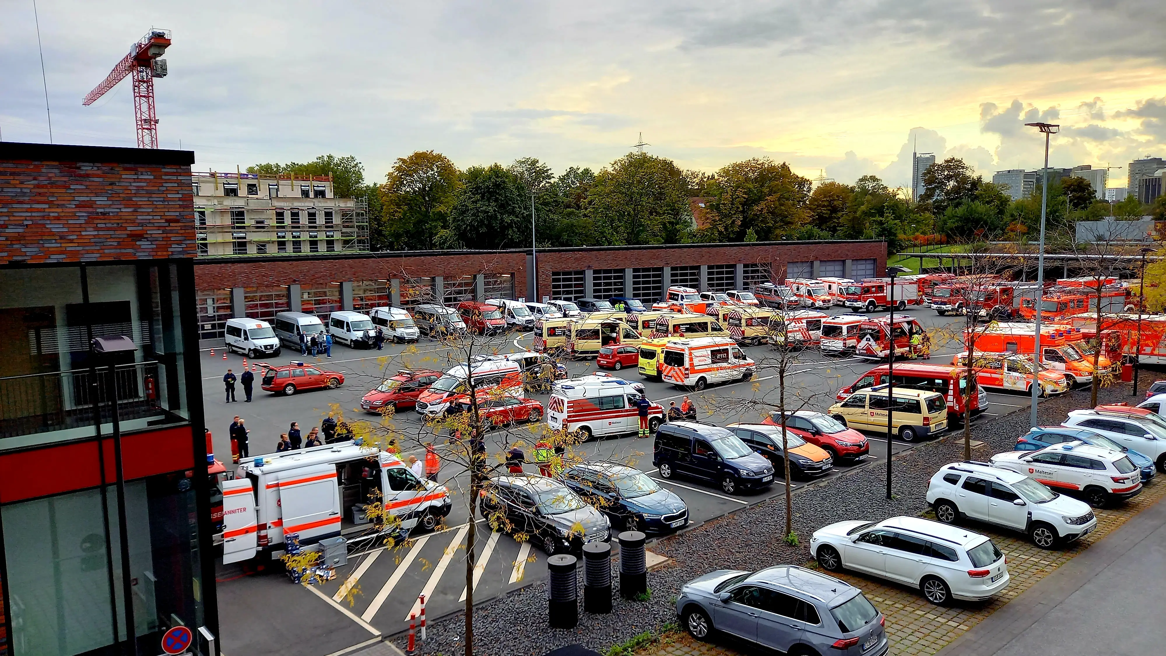 Protocolo activado en Essen para la evacuaci&oacute;n de los vecinos y desactivaci&oacute;n de la bomba