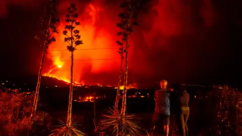 Aumentan los seísmos por el volcán de La Palma Aumentan los seísmos por el volcán de La Palma