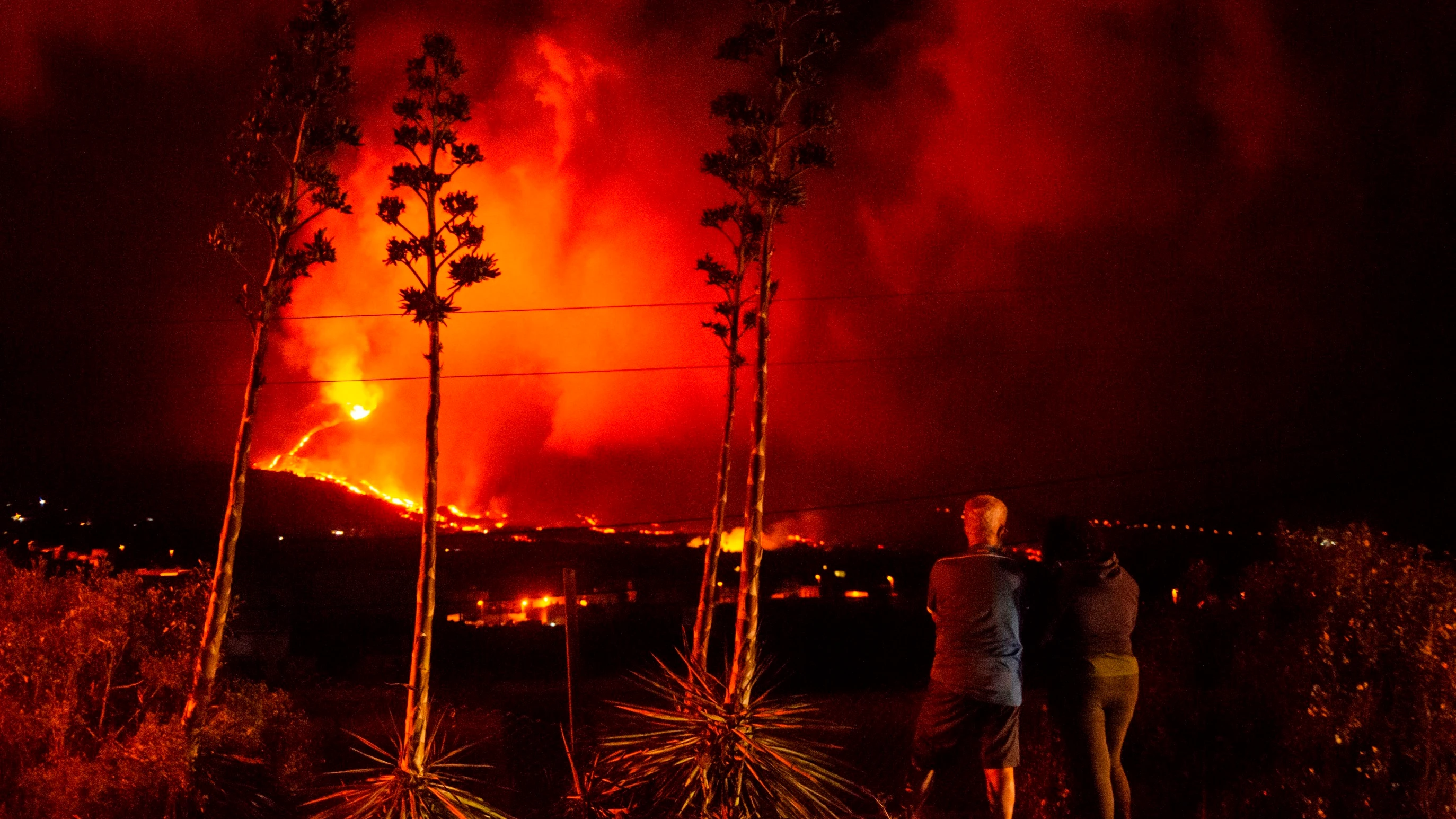 Aumentan los seísmos por el volcán de La Palma Aumentan los seísmos por el volcán de La Palma
