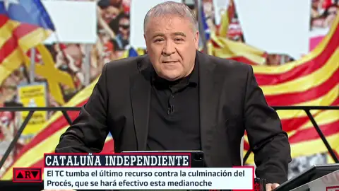 Ferreras informa de la inminente independencia de Cataluña: el mal sueño de Povedilla Ferreras informa de la inminente independencia de Cataluña: el mal sueño de Povedilla