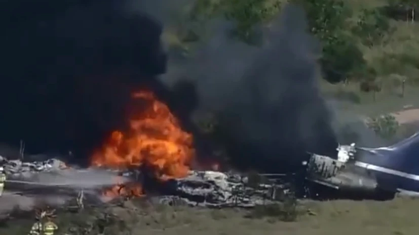 Se estrella un avi&oacute;n en Texas con al menos 20 personas