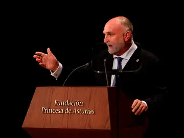 José Andrés recoge su Premio Princesa de Asturias 2021