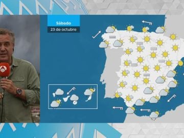 Lluvias intensas en el Mediterr&aacute;neo con avisos de nivel naranja y descenso importante de las temperaturas