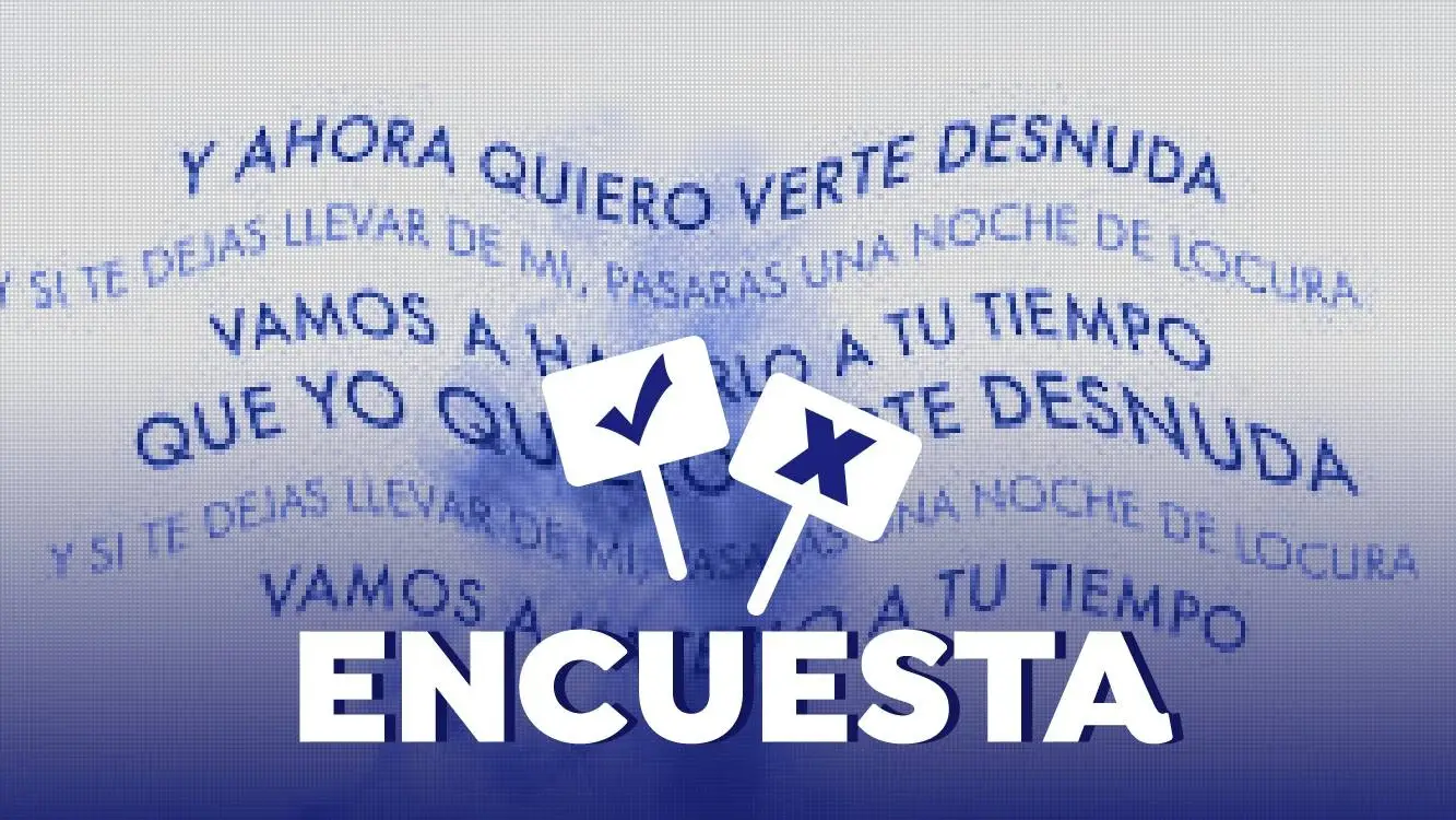 VOTA: ¿Crees que las letras de algunas canciones fomentan las conductas machistas? VOTA: ¿Crees que las letras de algunas canciones fomentan las conductas machistas?