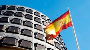 Fachada de la sede del Tribunal Constitucional