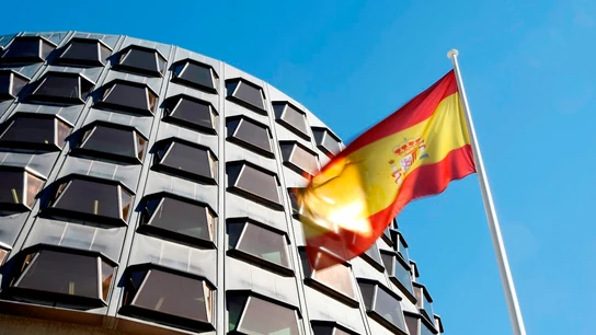 Fachada de la sede del Tribunal Constitucional Fachada de la sede del Tribunal Constitucional