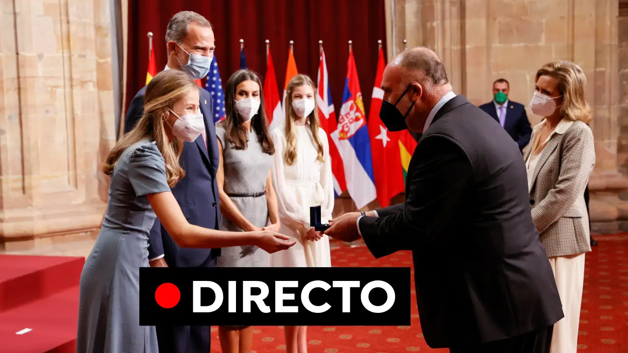 Ceremonia de los Premios de Asturias de 2021 hoy, en directo Ceremonia de los Premios de Asturias de 2021 hoy, en directo