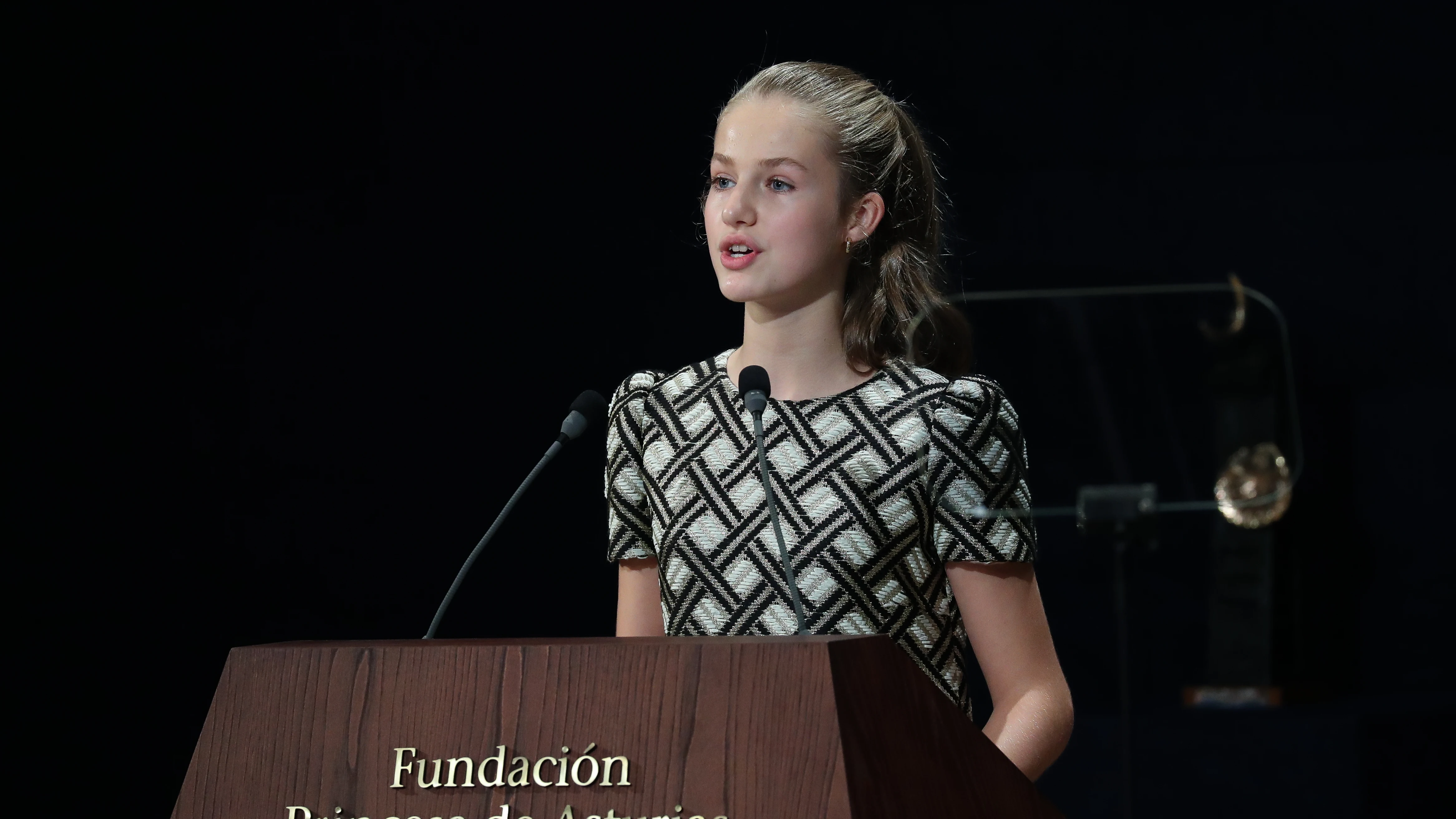 La princesa Leonor en los premios Princesa de Asturias 2021 La princesa Leonor en los premios Princesa de Asturias 2021