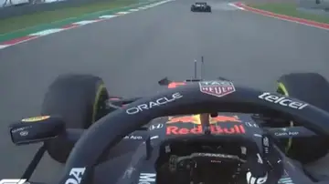 Verstappen hace una peineta a Hamilton en el GP de las Américas: "Estúpido idiota"